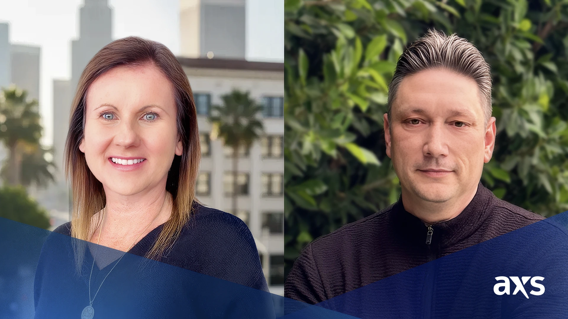 Julie Lamb and Jason Boxer headshots