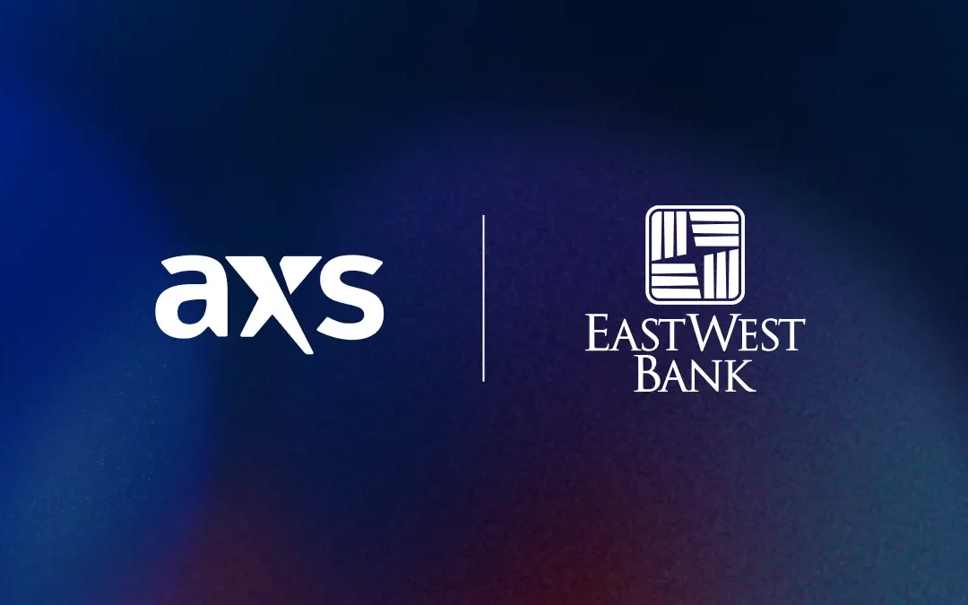 AXS names East West Bank as its first official business banking partner