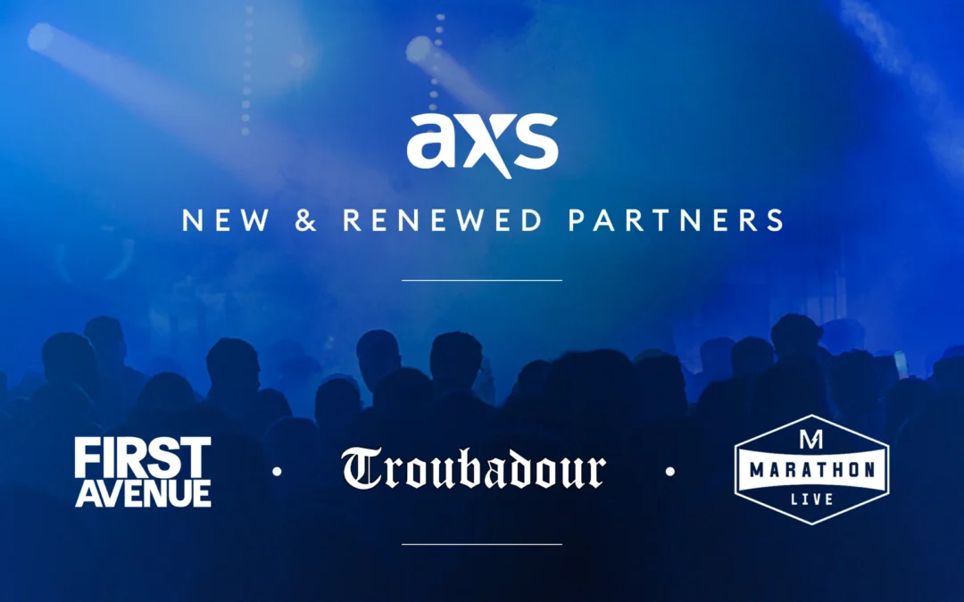 AXS deepens commitment to independent venues with new and renewed partnerships