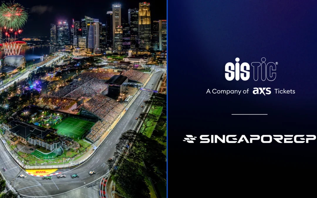 SISTIC appointed official ticketing partner of the Formula 1 Singapore Grand Prix