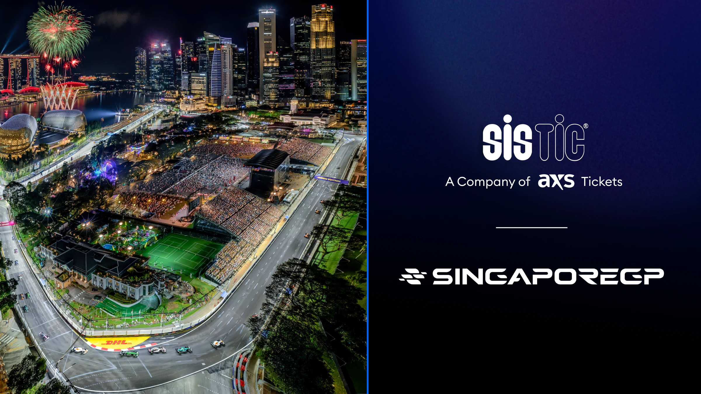 SISTIC, Formula 1