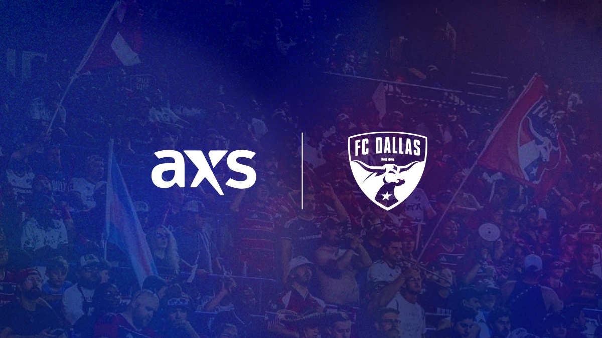 AXS and FC Dallas logo lockup
